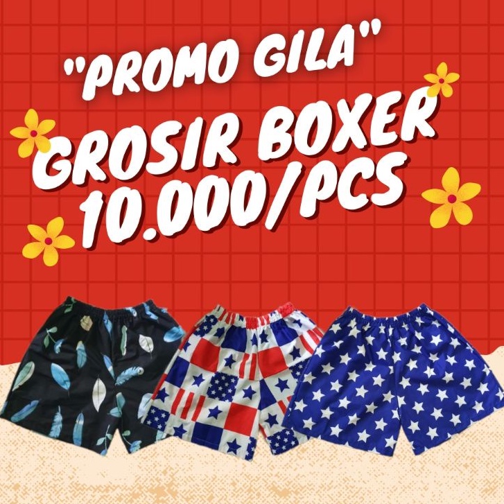 PROMO BOXER ALL ITEM GROSIR 10.000 (BISA COD)