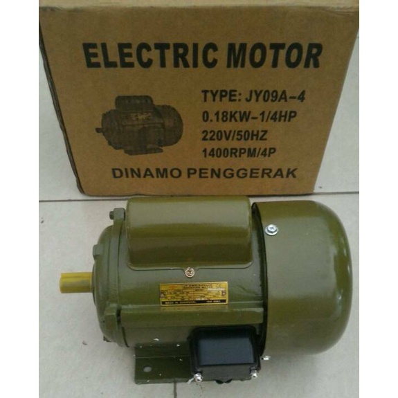 Elektro-Motor/Dinamo-Penggerak-1/4-HP-SEM