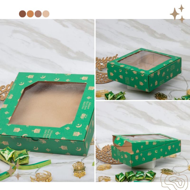 

box/kotak hampers dus kue tema idul fitri