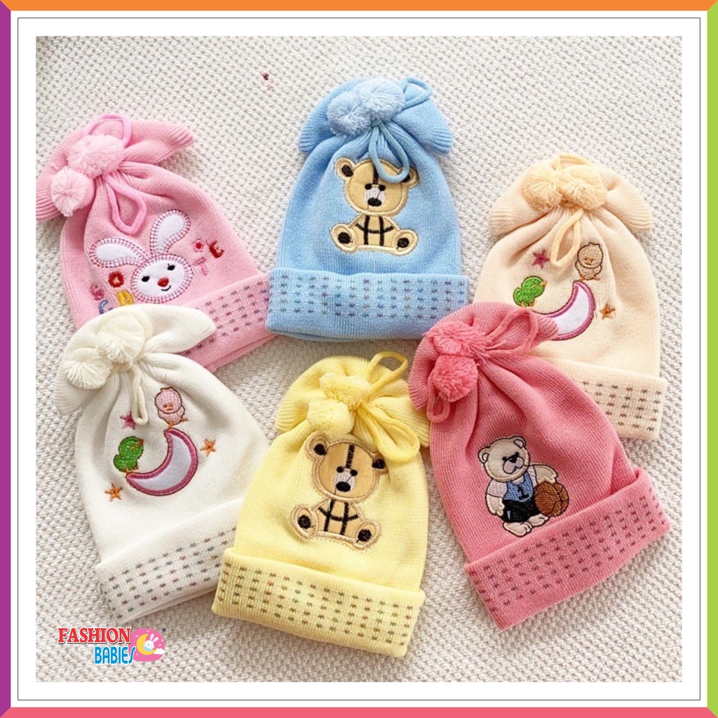 ❤ Fashionbabies ❤ TOPI BAYI IMPOR / KUPLUK BAYI / TOPI RAJU BAYI BARU LAHIR