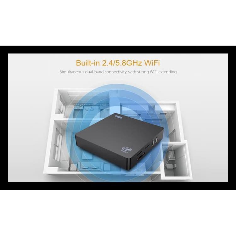 BAYAR DITEMPAT BEELINK OFFICE MINI PC Z85 2/64GB INTEL X5 QUADCORE Z8350 WINDOWS 10 KODE 104