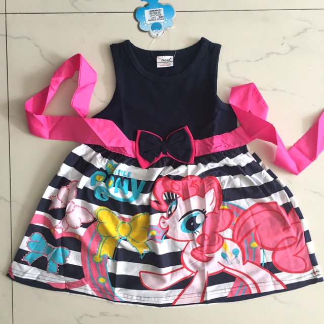 Dress my little pony  mlp import baju  anak  perempuan 