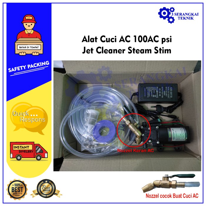 Alat Cuci AC 100AC psi Jet Cleaner Steam Stim