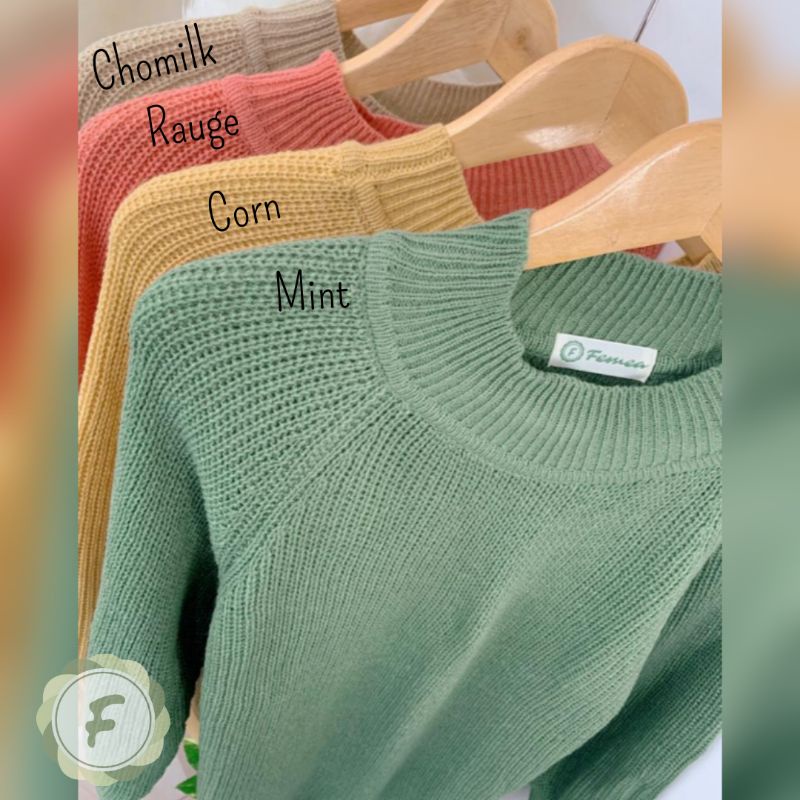 Baju Atasan Rajut Wanita Salda Sweater/ Rajut Premium berkualitas