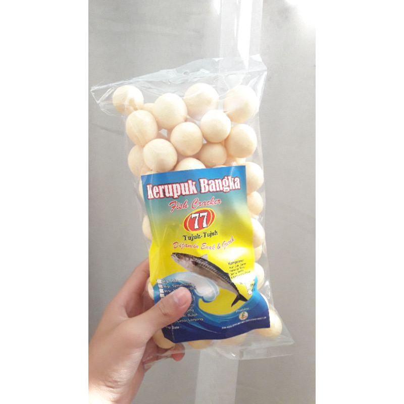 

kerupuk bangka 77 (getas bulat)