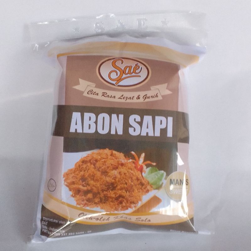 [250 Gr] ABON SAPI SAE ORIGINAL