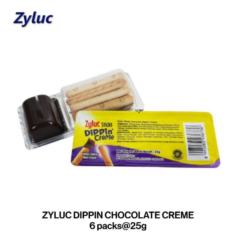 ZYLUC DIPPIN CREME BISKUIT KRIM COKELAT