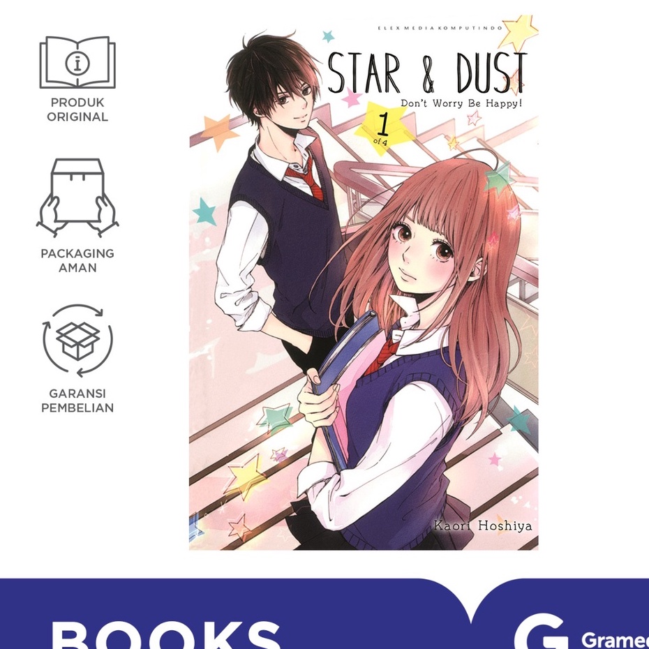 STAR & DUST: Don`t Worry, be Happy 01 (Kaori Hoshiya)-1