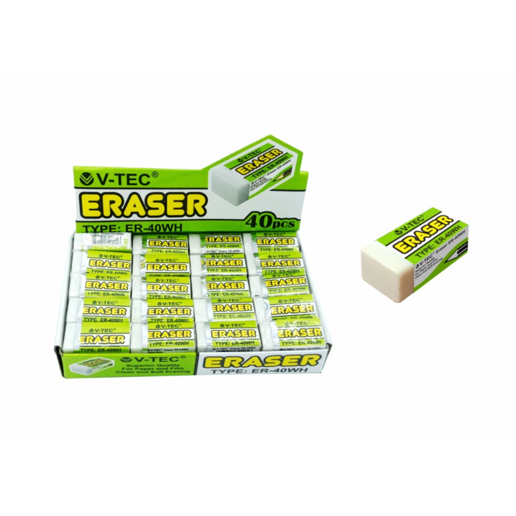 

V-TEC ERASER TYPE ER-40 WH
