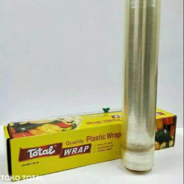Plastik wrap makanan. Food wrap 30cm x 30 meter