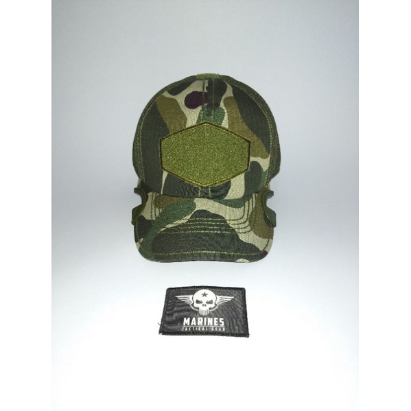 Topi Tactical Motif Doreng KKO