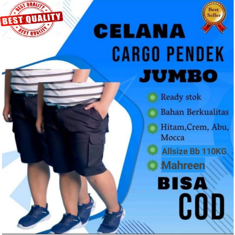 Celana Kargo/Celana Pendek Kargo Big Size XXXXL