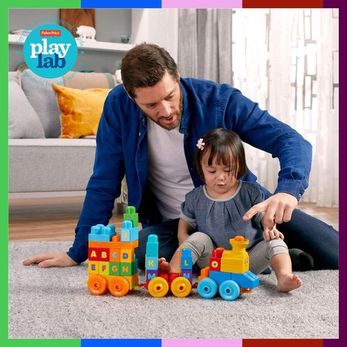 Fisher Price Mega Blocks ABC Musical Train