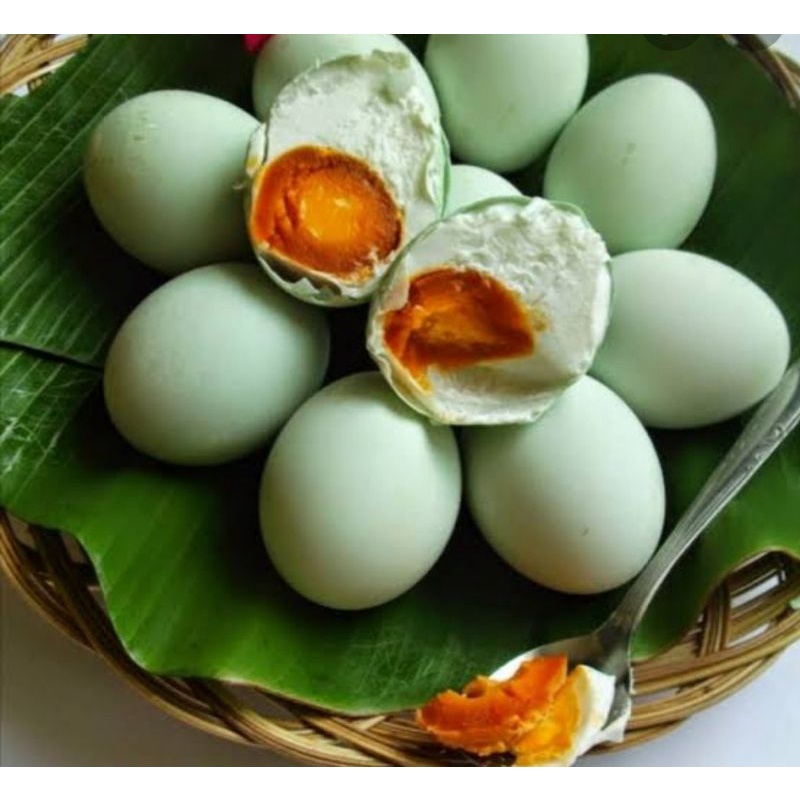 

Telur Asin bebek khas tiku/8 butir telur