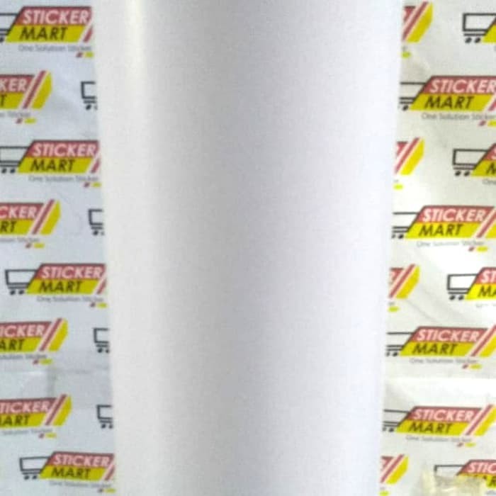 Sticker White Super Matte Putih Doff 152cm Derek
