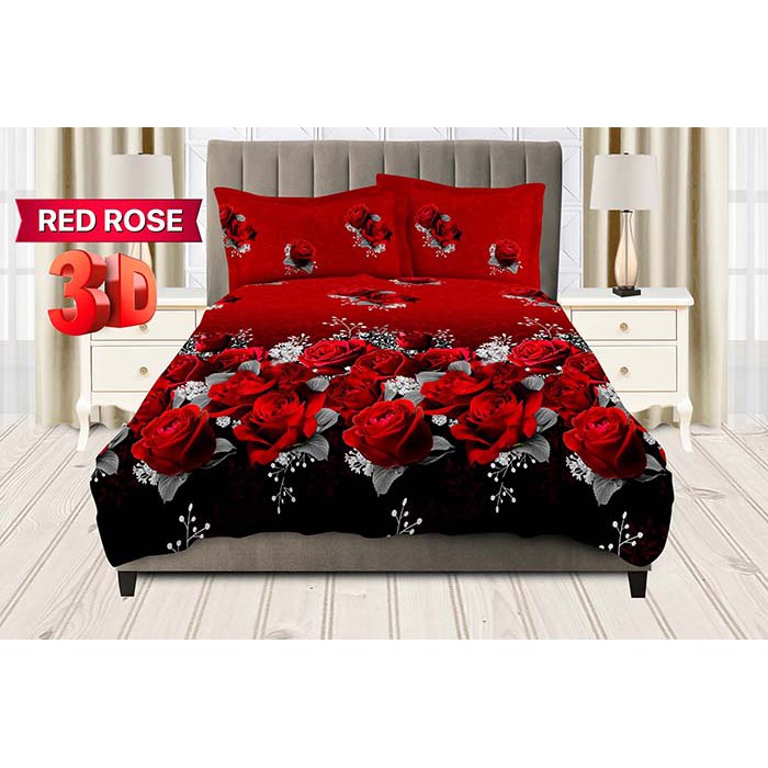 Sprei Bonita New Red Rose 120x200