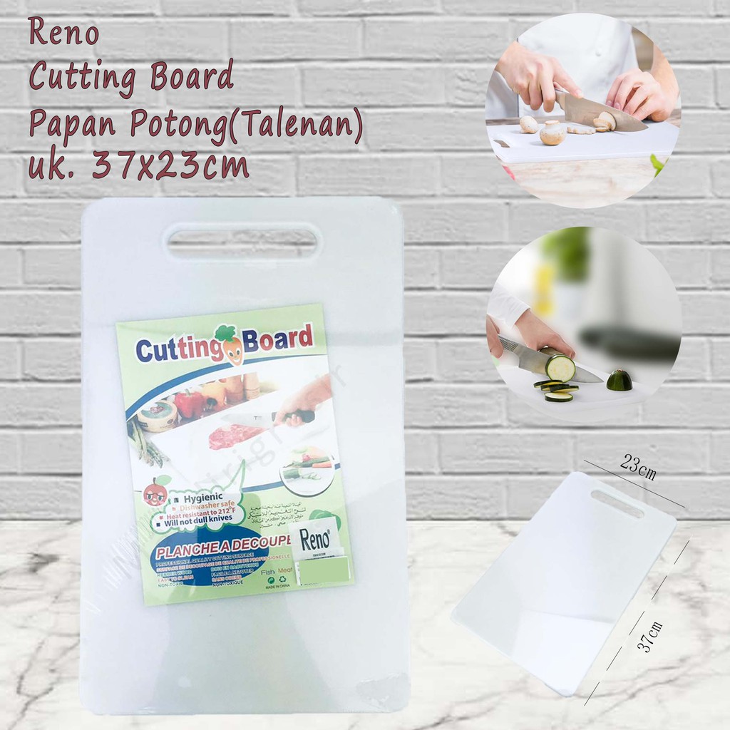 Cutting Board *Reno * Talenan Putih * Papan Potong