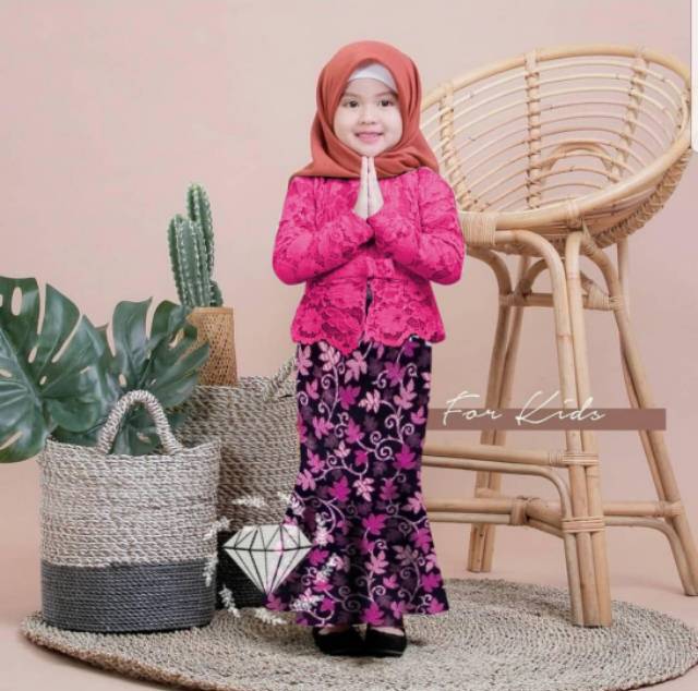 SET SHIREEN BATIK KID MS ADA VIDEO PRODUK ASLI