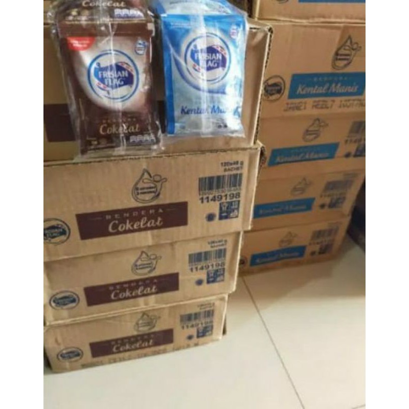 

Frisian flag sachet @ dus isi 120 sachets