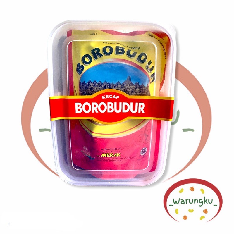 

Kecap Manis SEDANG 400ml BOROBUDUR REFILL