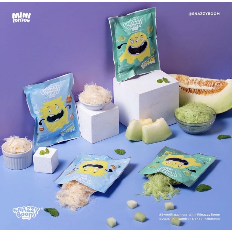 

SNAZZY BOOM / ARUM MANIS / RAMBUT NENEK