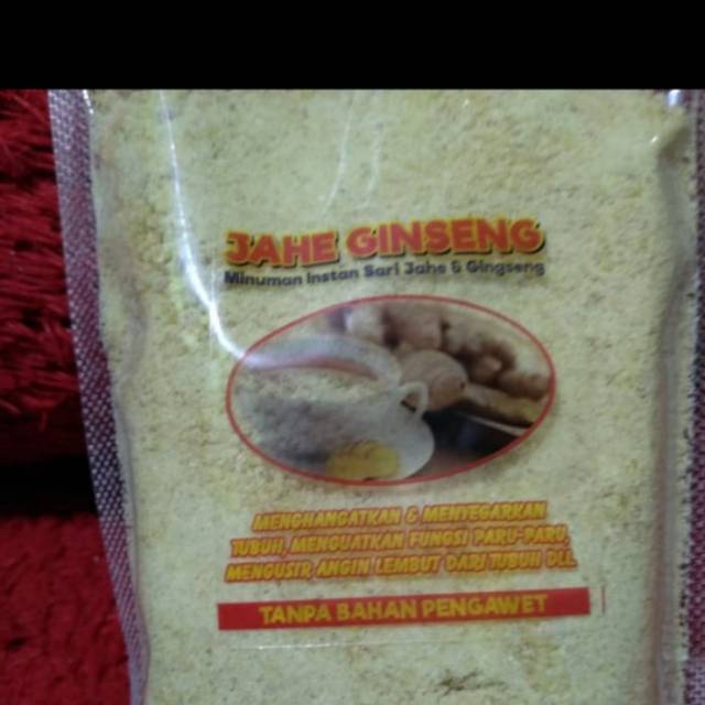 

JAHE GINSENG SARI BUMI JAWA ASLI 250 GRM