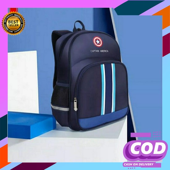 Tas Karakter Dinosaurus 3D Tas Koper Anak Cowo /Tas Roda Dorong/Troli-Troley /Tas Hitam Anak Sekolah