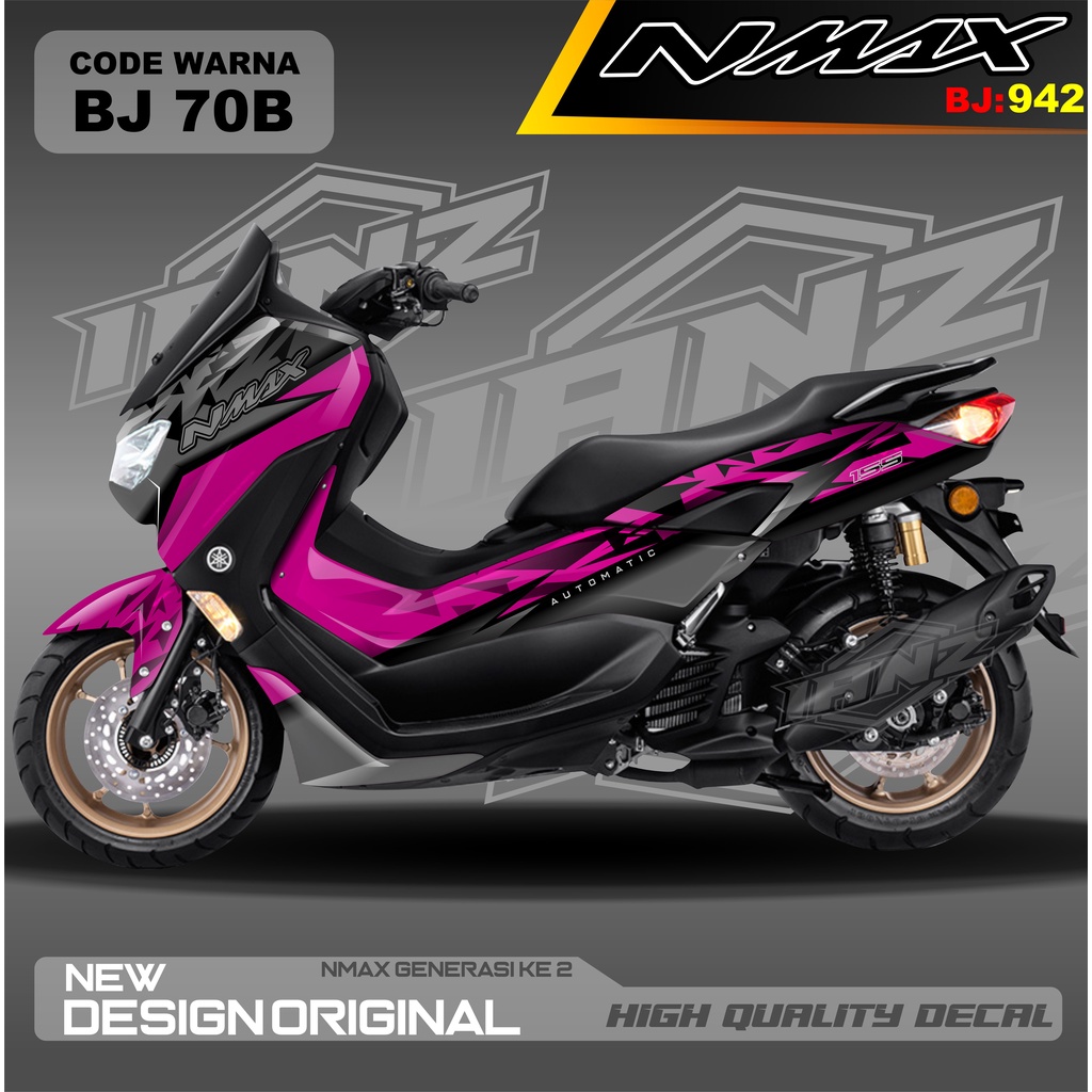 STICKER DECAL ALL NEW NMAX FULL BODY MOTOR / DECAL FULL BODY NMAX / DECAL STIKER FULL BODY NMAX / STIKER DECAL NMAX TERBARU