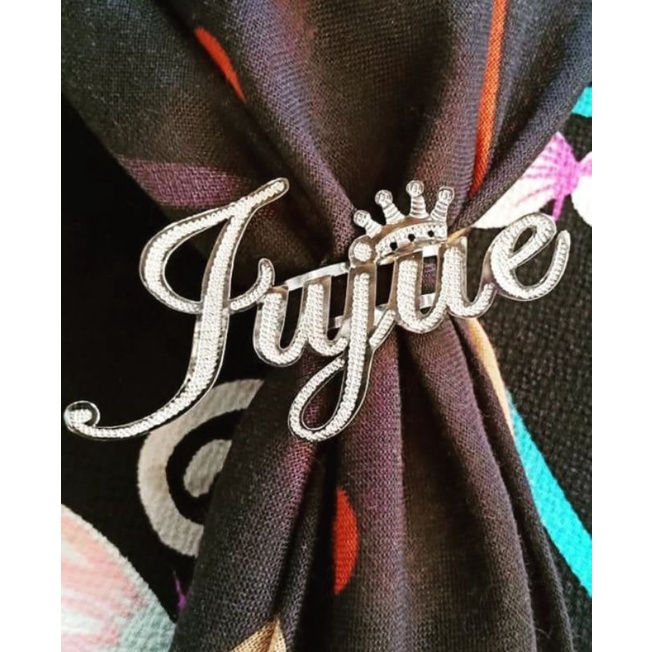 Ring Hijab//Ring hijab nama//Tudung jilbab