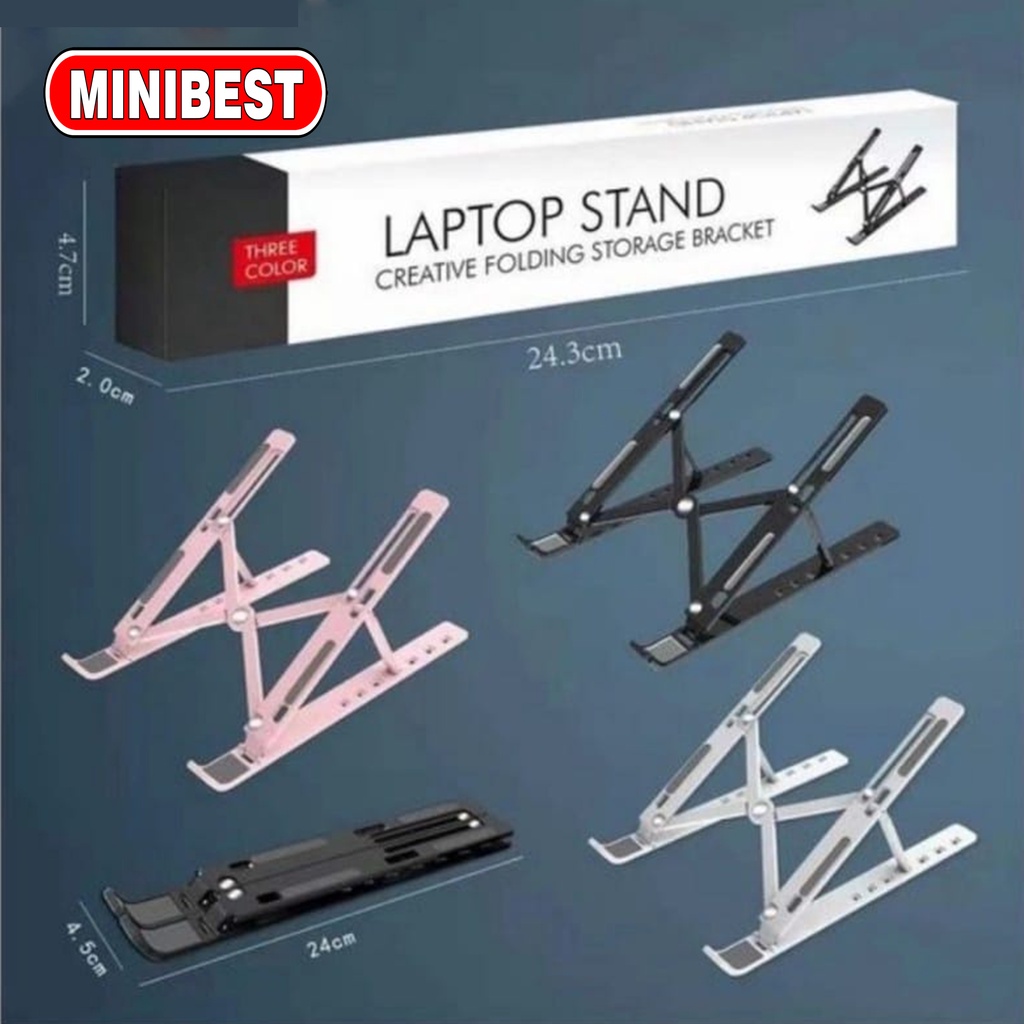 {MB} Laptop Stand Holder Universal Holder Laptop Tab Lipat Folding Stand FSB1