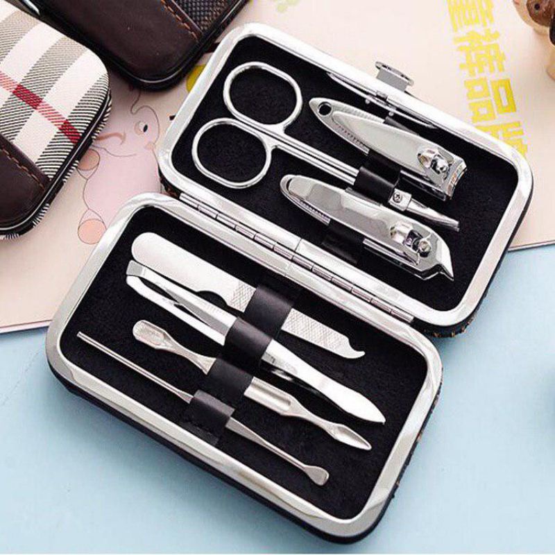 Gunting Kuku 1 set isi 7pcs Best Seller / Peralatan Nail Art / Perawatan Kuku / Peralatan Menicure Pedicure/ Nail Cutter Tools