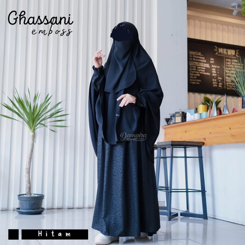 Ghassani emboss by Damaira Hijab