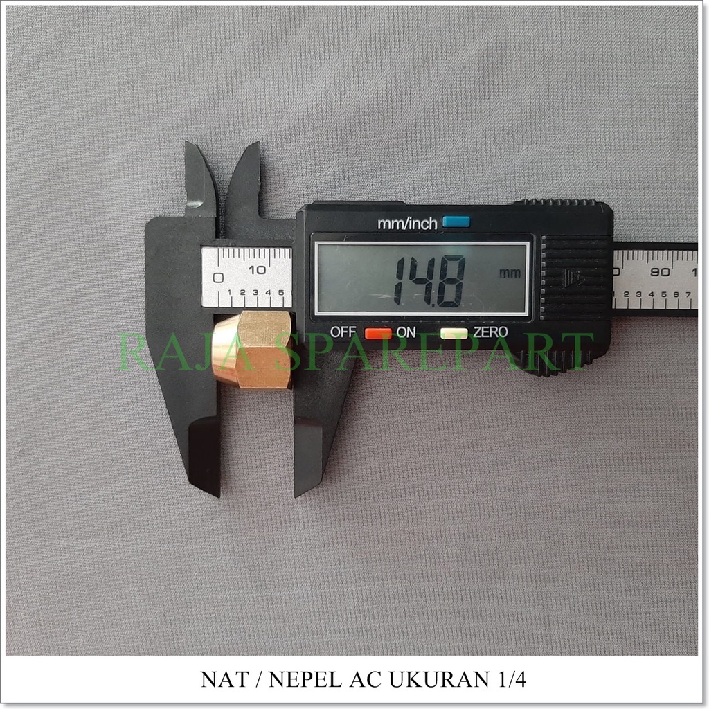 NAT / NEPEL Pipa AC Ukuran 1/4&quot;