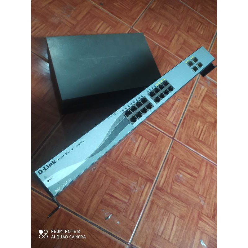 Dlink switch hub 16 port smart switch