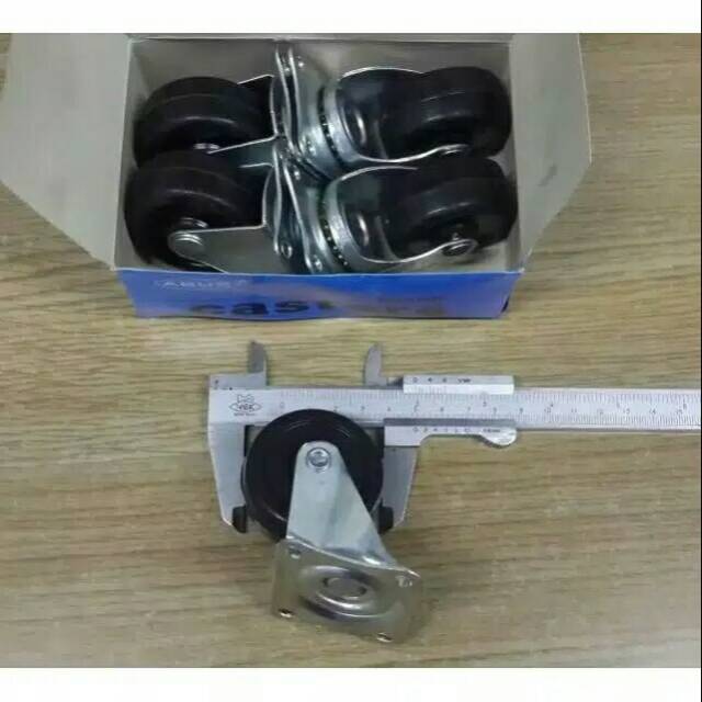 roda etalase karet 2”