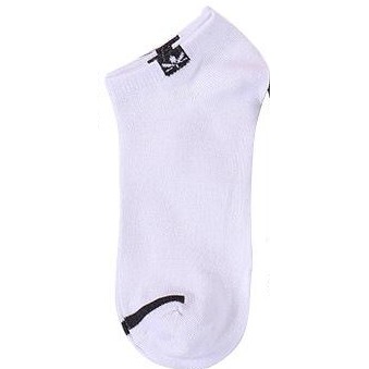 ❄ TMALL ❄ R156 Kaos Kaki Fashion Unisex Kaoskaki Warna Polos  Wanita Murah Semata kaki Socks Pendek-PUTIH