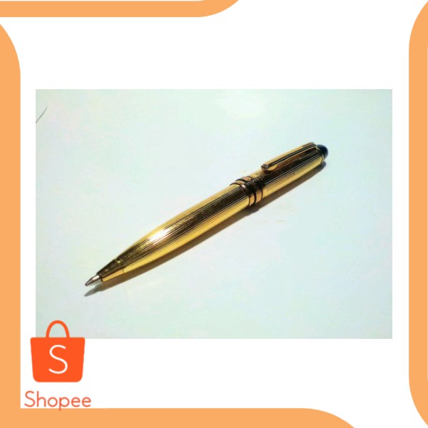 

Jual pulpen montblanc mini gold - model putar - kualitas kw premium - NOS Murah