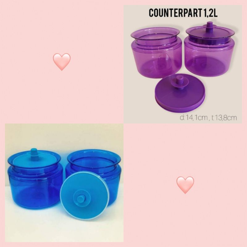 Counterpart 1,2L Ungu Biru
