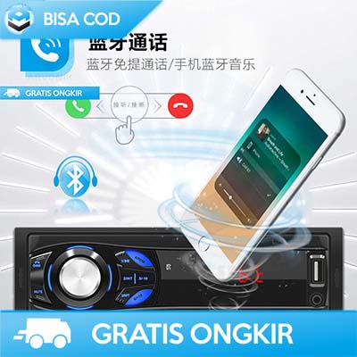 TAPE USB BLUETOOTH AUDIO RECEIVER MOBIL SINGLE DIN TAFFWARE ORIGINAL