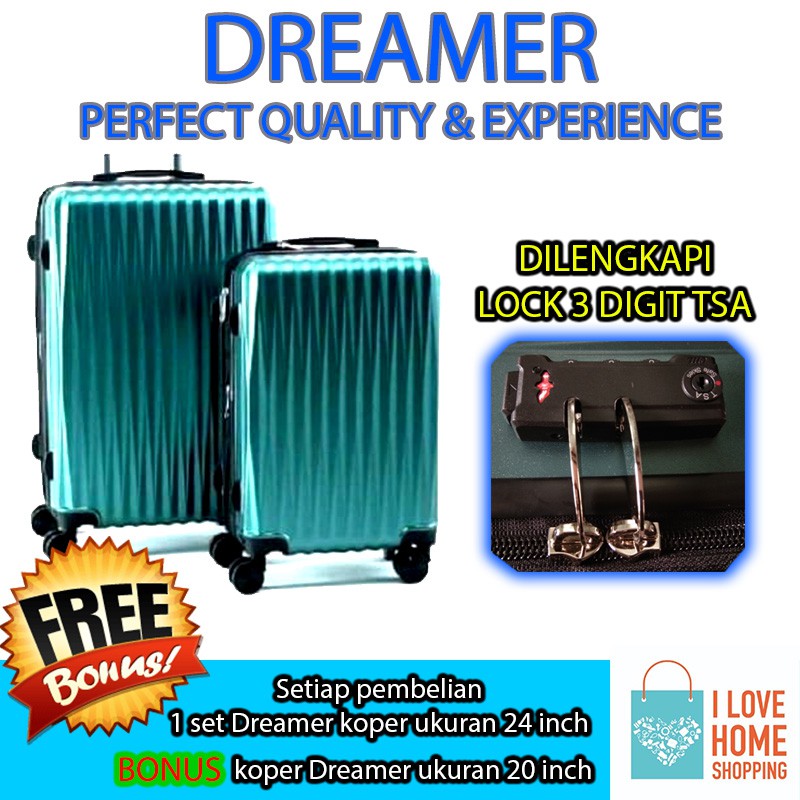 KOPER DREAMER POLYCARBONATE / DREAMER KOPER BUY 1 GET 1 PROMO FREE ONGKIR