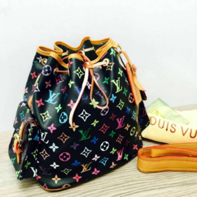 LV Noe Petit Super Grade AAA- ada no.seri 
Kulit Mateng
