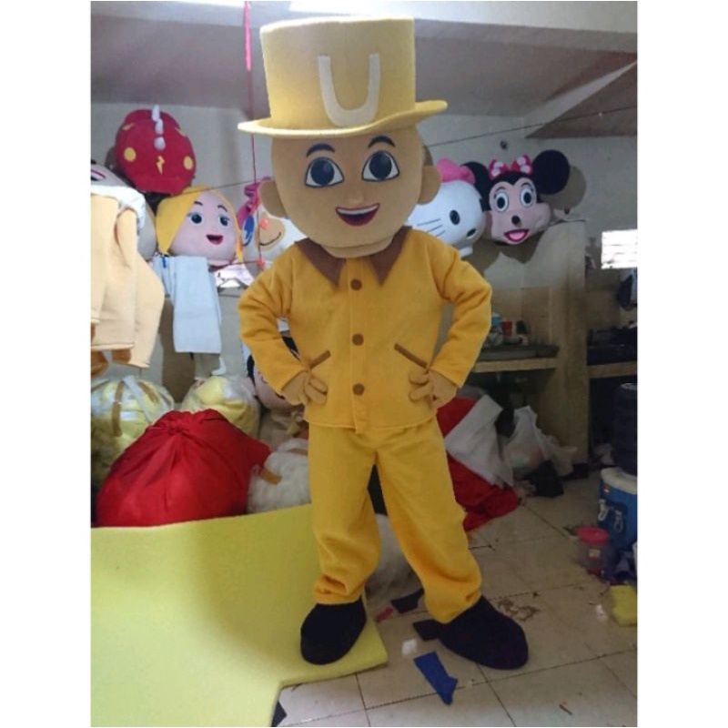 kostum badut Upin Ipin detektif