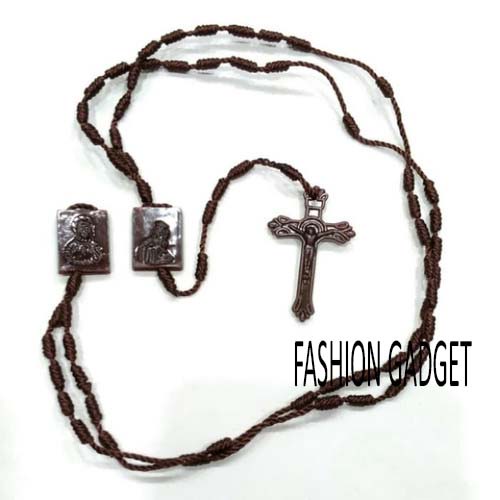 Jual Kalung Rosario Scapulir Kalung Rosario Skapulir Kalung Salib ...