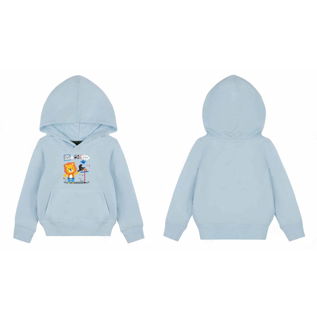 Hoodie Magic Show Sweater Pakaian Fleece Anak M -XL