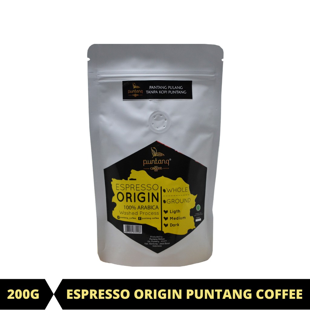 

ARABICA COFFEE / ESPRESSO ORIGIN / PUNTANG COFFEE JAWA BARAT