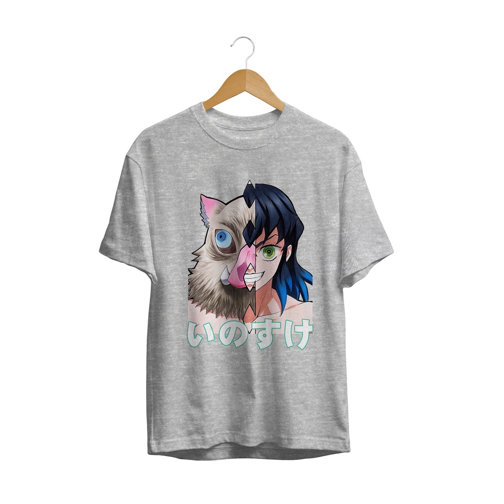 KAOS DISTRO DEMON SLAYER SERIES INOSUKE PIG ANIME TERBARU