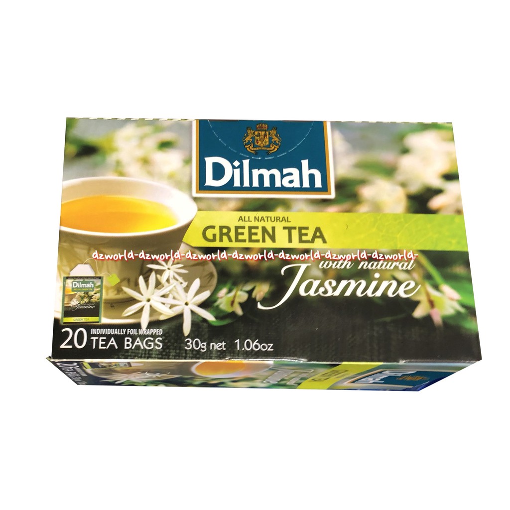 Dilmah Green Tea Jasmine 20 Tea Bag Dil Mah Rasa Melati