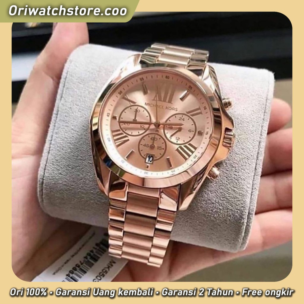 TERLARIS MICHAEL KORS ORIGINAL GARANSI JAM TANGAN WANITA MK5503 MK5799 STAINLESS STEEL