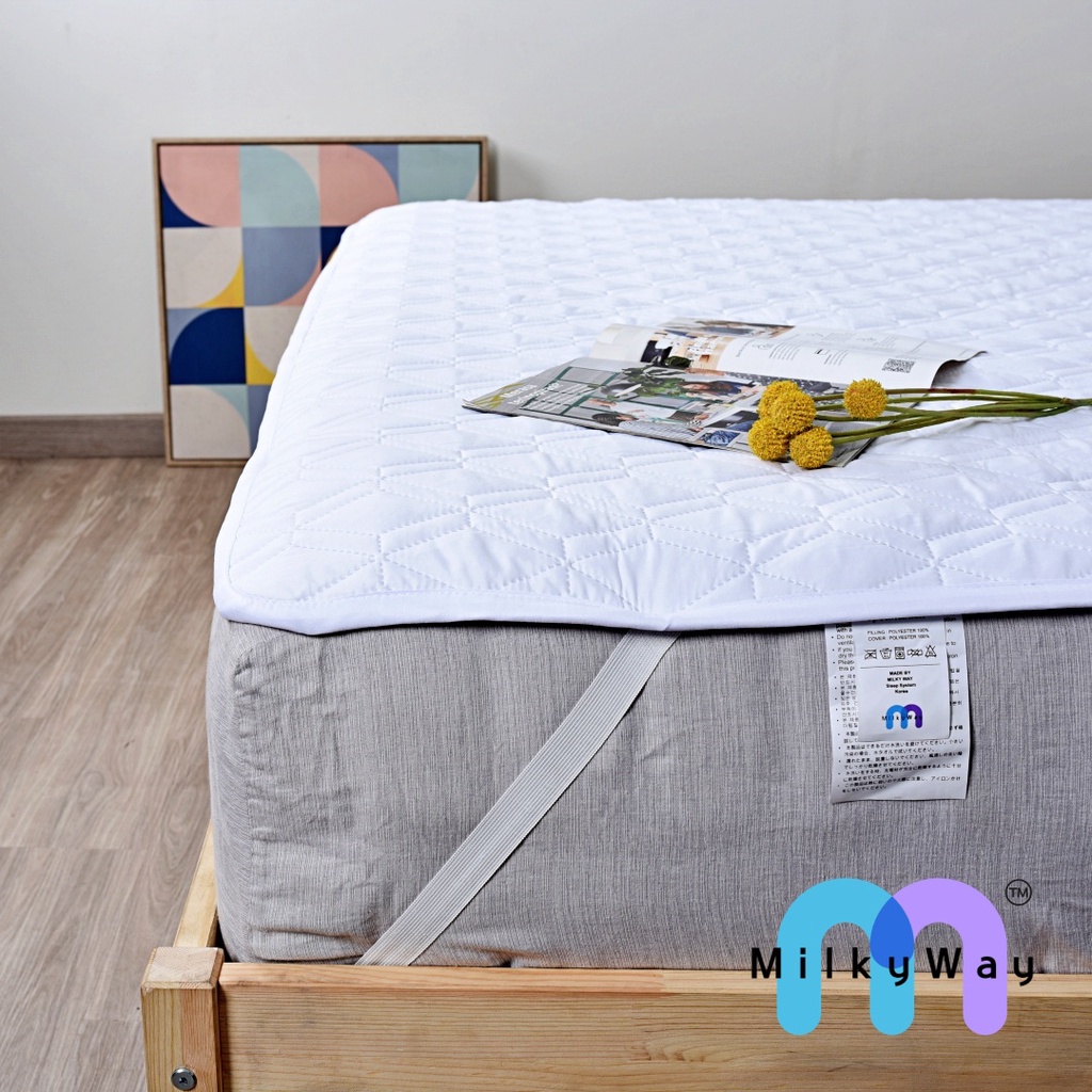 [MilkyWay] Ultrasonic Mattress Protector / Pelindung Kasur Ultrasonik │ Size: (100 x 200) ─ (200 x 200) cm