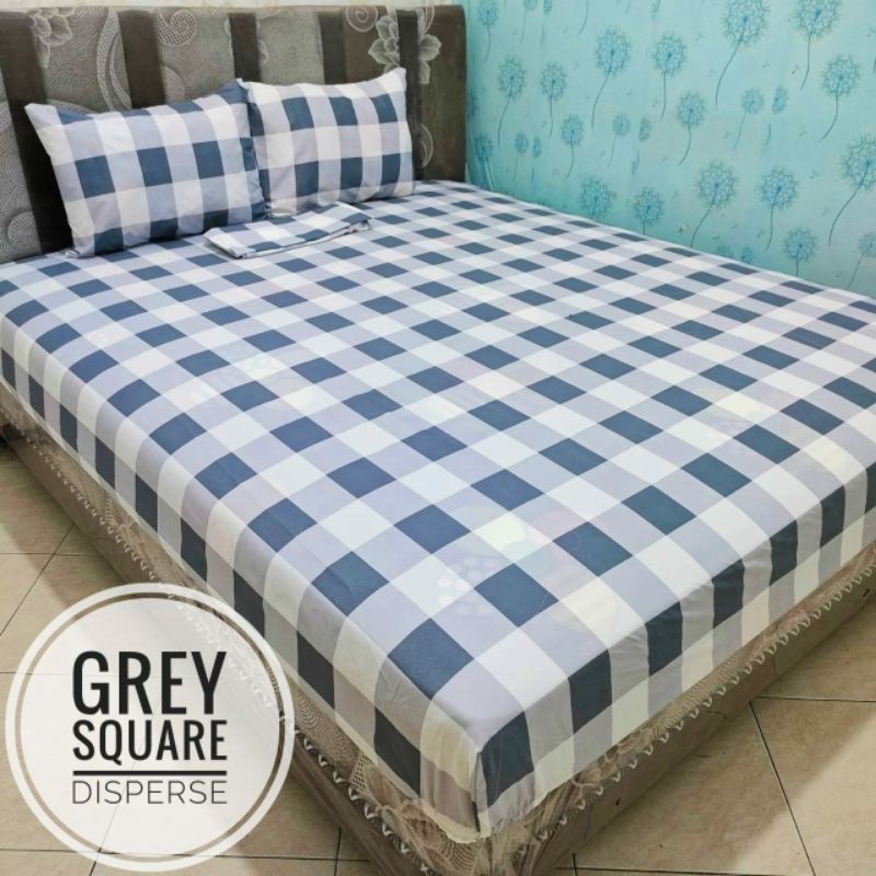 SEPREI HOMEMADE MOTIF KOTAK MURAH TIDUR NYENYAK